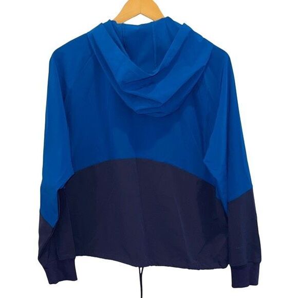 Under Armour Womens Two-tone Colorblock Full Zip Hooded Jacket Blue Small NWT‎ - Picture 6 of 11